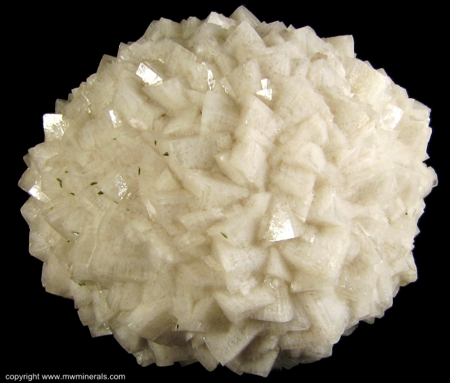 Mineral Specimen: Calcite Hollow Hemisphere from Tsumeb, Namibia