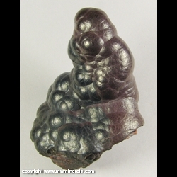 Minerals Specimen: Hematite Stalactite from Cumberland, England