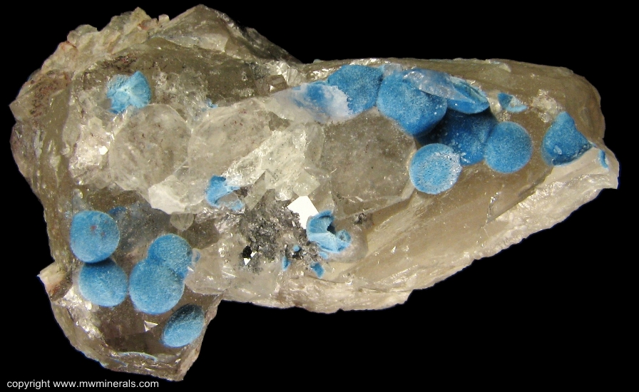 Mineral Specimen: Shattuckite from Omaue Mine, Kaokoveld Plateau, Kunene Region, Namibia