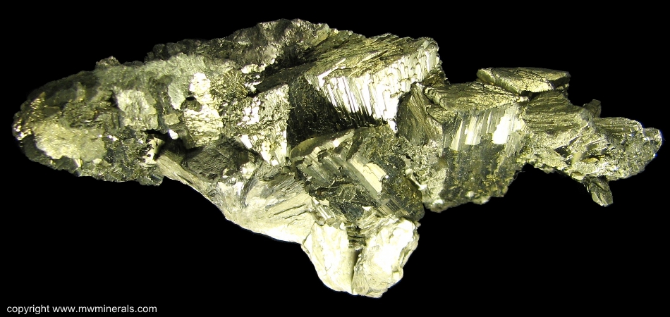 Mineral Specimen: Arsenopyrite from Panasqueira Mines, Panasqueira, Covilha, Castelo Branco District, Portugal