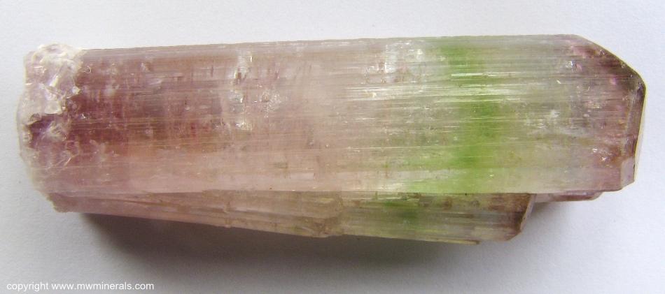 Mineral Specimen: Tourmaline (Elbaite) from Aracuai, Jequitinhonha valley, Minas Gerais, Brazil