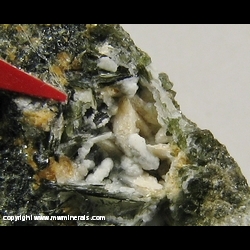 Minerals Specimen: Cuspidine from Monte Somma, Somma-Vesuvius Complex, Naples Province, Campania, Italy