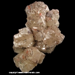 Minerals Specimen: Calcite with Included Hematite from Chihuahua, Mexico Minerals Specimen: Calcite with Included Hematite from Chihuahua, Mexico