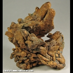 Mineral Specimen: Copper Crystals from Central Mine, Central, Keweenaw County, Michigan, USA