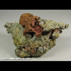 Mineral Specimen: Copper Crystal from Central Mine, Central, Keweenaw County, Michigan, USA