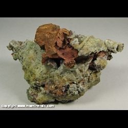 Mineral Specimen: Copper Crystal from Central Mine, Central, Keweenaw County, Michigan, USA Mineral Specimen: Copper Crystal from Central Mine, Central, Keweenaw County, Michigan, USA