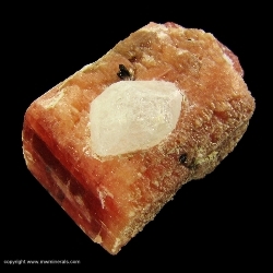 Minerals Specimen: Serandite with Analcime from Poudrette Quarry, Mont Saint-Hilaire, Rouville RCM, Monteregie, Quebec, Canada
