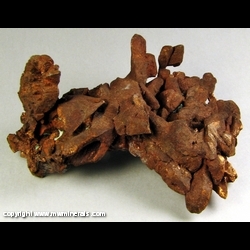 Mineral Specimen: Copper Crystals from Indiana Mine, Ontonagon Co., Michigan Mineral Specimen: Copper Crystals from Indiana Mine, Ontonagon Co., Michigan