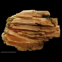 Minerals Specimen: Bladed Serandite from Poudrette Quarry, Mont Saint-Hilaire, Rouville RCM, Monteregie, Quebec, Canada