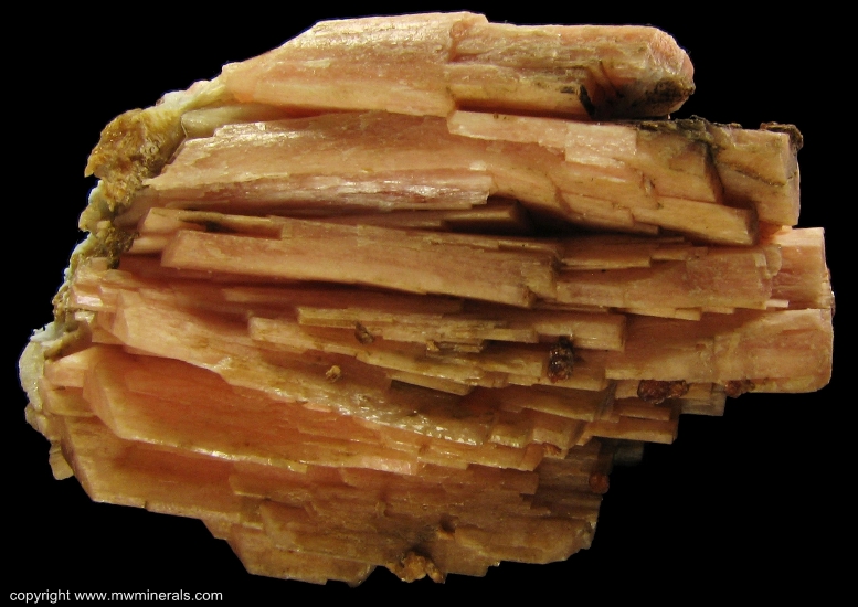 Mineral Specimen: Bladed Serandite from Poudrette Quarry, Mont Saint-Hilaire, Rouville RCM, Monteregie, Quebec, Canada
