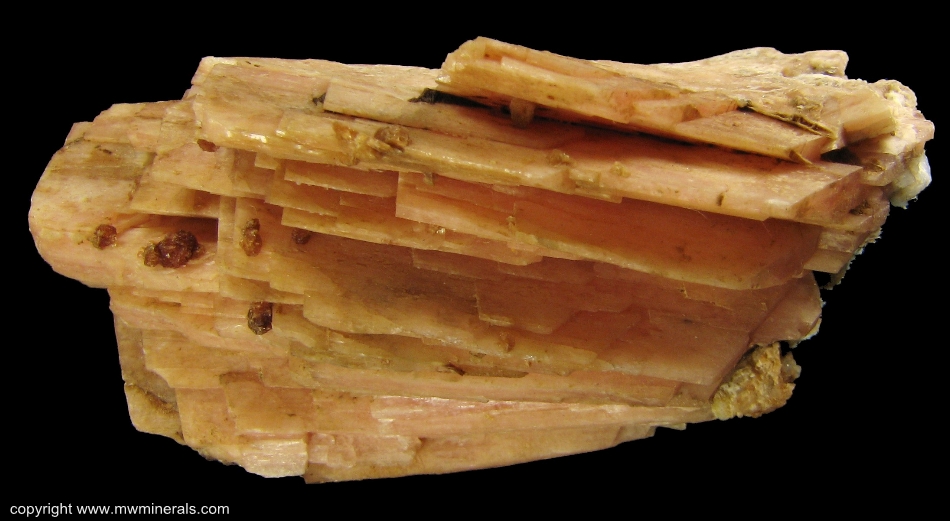 Mineral Specimen: Bladed Serandite from Poudrette Quarry, Mont Saint-Hilaire, Rouville RCM, Monteregie, Quebec, Canada