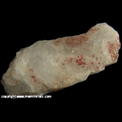 Minerals Specimen: Cinnabar Crystals on Barite from Grube Clarashall, Ruschberg, Baumholder, Hunsruck, Rheinland-Pfalz, Deutschland Minerals Specimen: Cinnabar Crystals on Barite from Grube Clarashall, Ruschberg, Baumholder, Hunsruck, Rheinland-Pfalz, Deutschland
