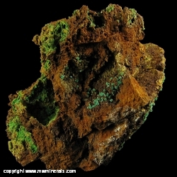 Minerals Specimen: Cuprian Adamite, Conichalcite, Jarosite from Gold Hill Mine, Gold Hill, Deep Creek Mts, Tooele Co., Utah, USA Minerals Specimen: Cuprian Adamite, Conichalcite, Jarosite from Gold Hill Mine, Gold Hill, Deep Creek Mts, Tooele Co., Utah, USA