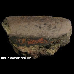 Minerals Specimen: Native Copper and Cuprite from Somerville Mine, Sommerville, Bridgewater Twp., Somerset Co., New Jersey Minerals Specimen: Native Copper and Cuprite from Somerville Mine, Sommerville, Bridgewater Twp., Somerset Co., New Jersey