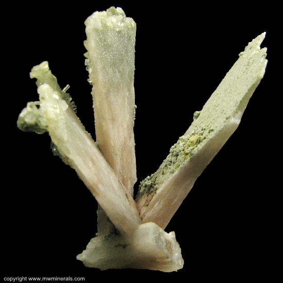 Mineral Specimen: Quartz pseudomorph after Anhydrite with Calcite from Saltinho, Rio Grande do Sul, Brazil
