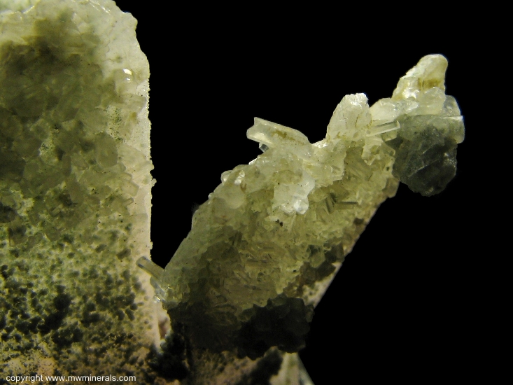 Mineral Specimen: Quartz pseudomorph after Anhydrite with Calcite from Saltinho, Rio Grande do Sul, Brazil