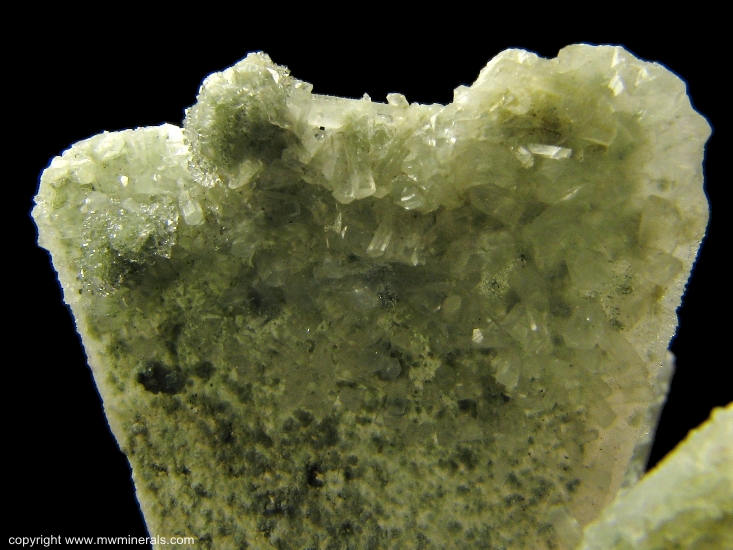 Mineral Specimen: Quartz pseudomorph after Anhydrite with Calcite from Saltinho, Rio Grande do Sul, Brazil