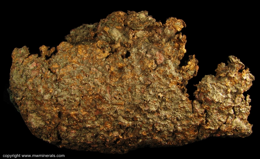 Mineral Specimen: Copper Skull from Lake Superior Copper District, Michigan, USA