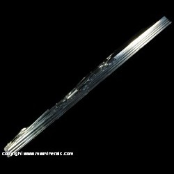 Mineral Specimen: Stibnite from Wuning Mine (Wuling Mine), Qingjiang, Wuning Co., Jiujiang Pref., Jiangxi Prov., China Mineral Specimen: Stibnite from Wuning Mine (Wuling Mine), Qingjiang, Wuning Co., Jiujiang Pref., Jiangxi Prov., China