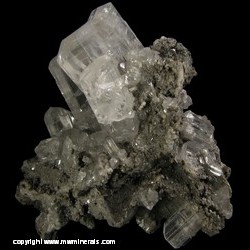 Mineral Specimen: Twinned Cerussite from Tsumeb, Namibia Mineral Specimen: Twinned Cerussite from Tsumeb, Namibia