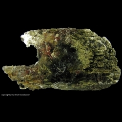 Minerals Specimen: Copper included in Selenite from Mission Mine, San Xavier, Sierrita Mountains, Pima County, Arizona, USA Minerals Specimen: Copper included in Selenite from Mission Mine, San Xavier, Sierrita Mountains, Pima County, Arizona, USA