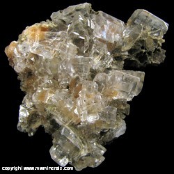 Minerals Specimen: Selenite with Iron Oxide Inclusions from Michigan Natrual Storage, Grand Rapids, Kent Co., Michigan Minerals Specimen: Selenite with Iron Oxide Inclusions from Michigan Natrual Storage, Grand Rapids, Kent Co., Michigan