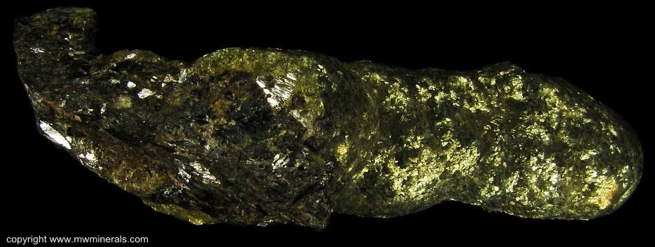 Mineral Specimen: Marcasite Stalactite from Versailles, Morgan County, Missouri