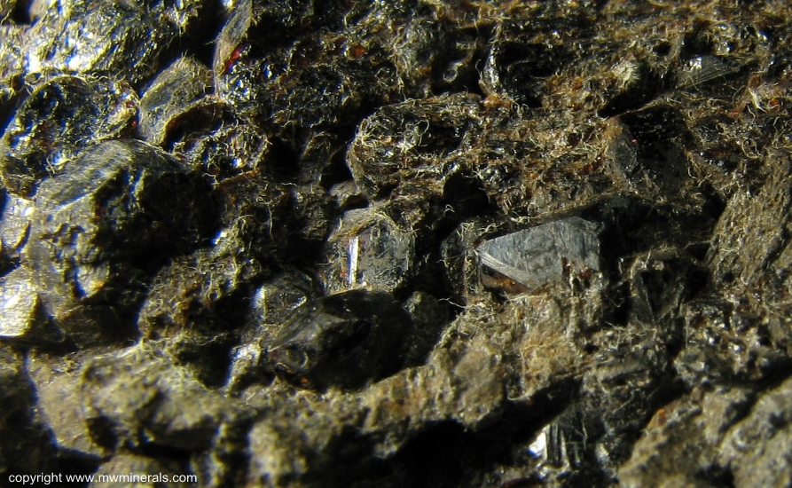 Mineral Specimen: Garnet Grossular Andradite Series from Shap Blue Quarry, Shap, Eastern Fells, South Eastern Region (Westmorland), Cumbria, England