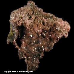 Mineral Specimen: Rhodochrosite from Kalahari manganese fields, Northern Cape Province, South Africa Mineral Specimen: Rhodochrosite from Kalahari manganese fields, Northern Cape Province, South Africa