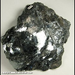 Minerals Specimen: Micaceous Hematite with Quartz from Champion Mine, Champion, Marquette Co., Michigan Minerals Specimen: Micaceous Hematite with Quartz from Champion Mine, Champion, Marquette Co., Michigan