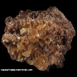 Mineral Specimen: Barite from Montreal Mine, Montreal, Iron Co., Wisconsin