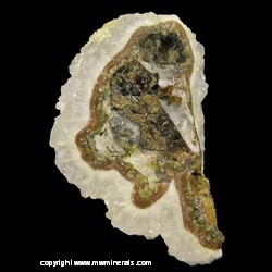 Mineral Specimen: Calcite on Sphalerite with minor Smithsonite from Morning Star Mine, Rush Creek District, Marion Co., Arkansas Mineral Specimen: Calcite on Sphalerite with minor Smithsonite from Morning Star Mine, Rush Creek District, Marion Co., Arkansas