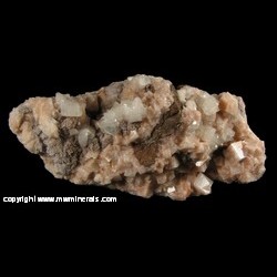 Mineral Specimen: Chabazite, Heulandite from Bay of Fundy, Nova Scotia, Canada