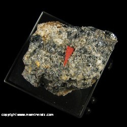 Mineral Specimen: Sahlinite with Magnesioferrite from Langban, Varmland, Sweden Mineral Specimen: Sahlinite with Magnesioferrite from Langban, Varmland, Sweden