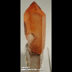 Mineral Specimen: Quartz with Included Hematite from Orange River, Namakwa District (Namaqualand), Northern Cape Province, South Africa Mineral Specimen: Quartz with Included Hematite from Orange River, Namakwa District (Namaqualand), Northern Cape Province, South Africa
