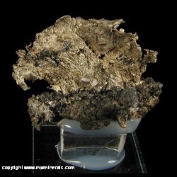 Mineral Specimen: Silver, Acanthite from Imiter Mine, Imiter Dist., Djebel Saghro, Ouarzazate Prov., Souss-Massa-Draa Region, Morocco