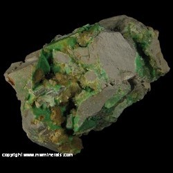 Minerals Specimen: Variscite, Wavellite from Avant, Garland Co., Arkansas Minerals Specimen: Variscite, Wavellite from Avant, Garland Co., Arkansas