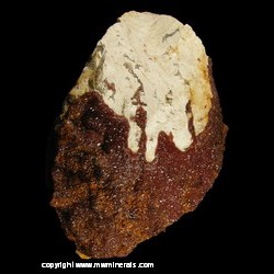 Mineral Specimen: Red Quartz from Morris Pit, Green Lake, Green Lake Co., Wisconsin Mineral Specimen: Red Quartz from Morris Pit, Green Lake, Green Lake Co., Wisconsin