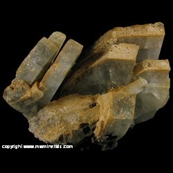Minerals Specimen: Barite from Cartersville, Bartow Co., Georgia Minerals Specimen: Barite from Cartersville, Bartow Co., Georgia