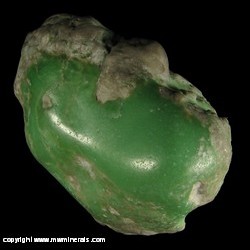Minerals Specimen: Tumbled Variscite Nodule from Lucin District, Pilot Range, Box Elder Co., Utah Minerals Specimen: Tumbled Variscite Nodule from Lucin District, Pilot Range, Box Elder Co., Utah