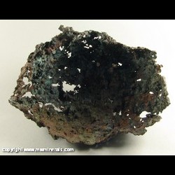Mineral Specimen: Copper Skull from Centennial Mine, Centennial, Houghton Co., Michigan Mineral Specimen: Copper Skull from Centennial Mine, Centennial, Houghton Co., Michigan