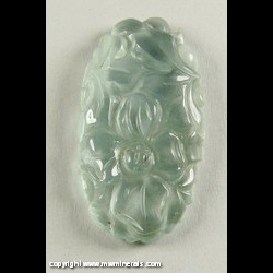 Mineral Specimen: Carved Aquamarine from Carved in China