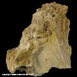 Mineral Specimen: Woodhousite Crystals and Cast from Champion Mine, White Mountain, Laws, White Mts, Mono Co., California, USA Mineral Specimen: Woodhousite Crystals and Cast from Champion Mine, White Mountain, Laws, White Mts, Mono Co., California, USA