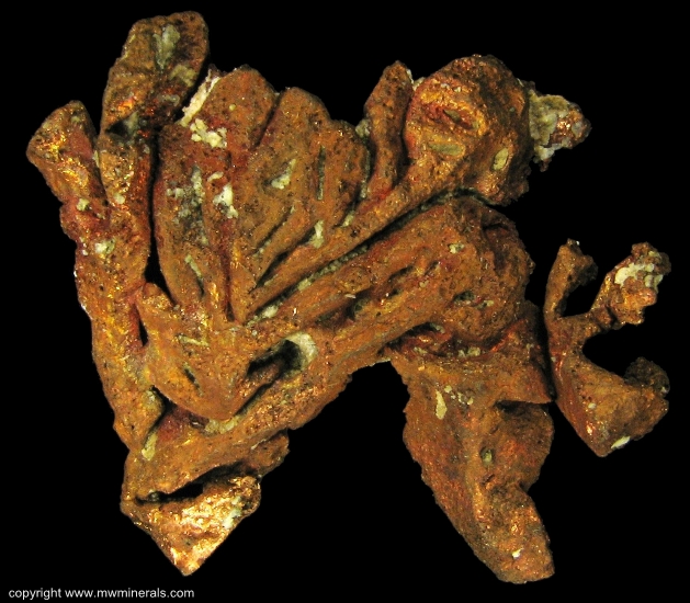 Mineral Specimen: Copper Crystals from Cliff Mine, Phoenix, Keweenaw County, Michigan, USA
