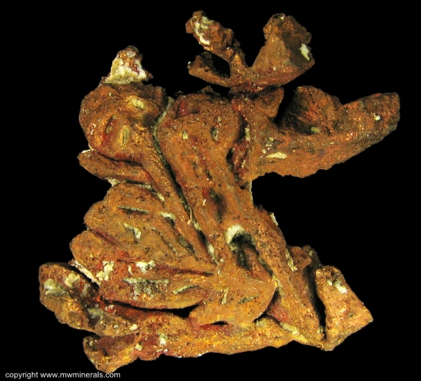 Mineral Specimen: Copper Crystals from Cliff Mine, Phoenix, Keweenaw County, Michigan, USA