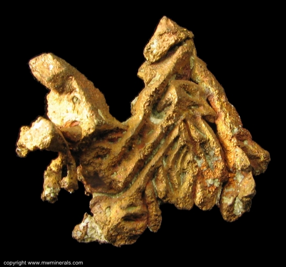 Mineral Specimen: Copper Crystals from Cliff Mine, Phoenix, Keweenaw County, Michigan, USA