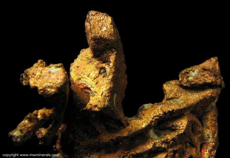 Mineral Specimen: Copper Crystals from Cliff Mine, Phoenix, Keweenaw County, Michigan, USA