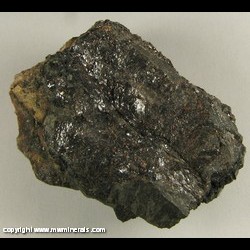 Minerals Specimen: Fergusonite from Drag, Tysfjord, Nordland, Norway Minerals Specimen: Fergusonite from Drag, Tysfjord, Nordland, Norway