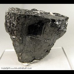 Mineral Specimen: Columbite-Fe from Itinga, Minas Gerais, Brazil Mineral Specimen: Columbite-Fe from Itinga, Minas Gerais, Brazil