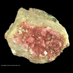 Minerals Specimen: Rhodochrosite from Emma Mine, Butte, Butte District, Silver Bow County, Montana, USA
